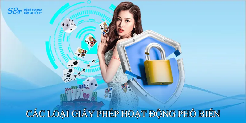 giấy phép hoạt động 2 Các loại giấy phép hoạt động phổ biến